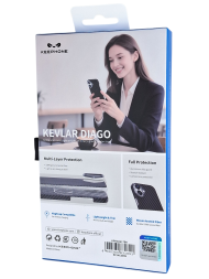 Накладка для i-Phone 17 Keephone Kevlar Diago MagSnap черный