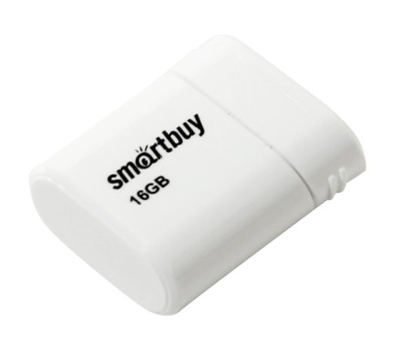  USB флеш накопитель Smartbuy 16GB Lara White (SB16GBLARA-W)