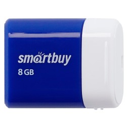 USB флеш накопитель Smartbuy 8GB Lara Blue (SB8GBLara-B)