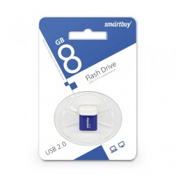 USB флеш накопитель Smartbuy 8GB Lara Blue (SB8GBLara-B)