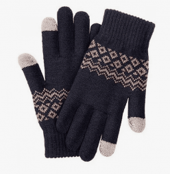 Перчатки Xiaomi Touchscreen Winter Wool Gloves синии