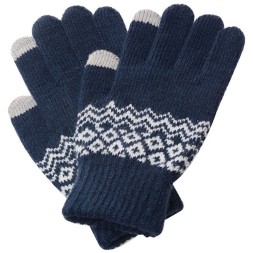Перчатки Touchscreen Winter Wool Gloves синие