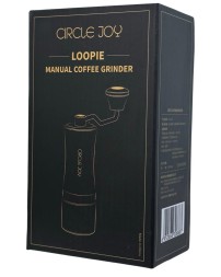 Ручная кофемолка Circle Joy Loopie Coffee Grinder CJ-CF17-B черная