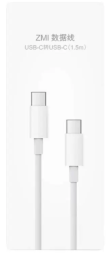 Usb Кабель-зарядка ZMI Type-C на Type-C 1.5м AL301 белый