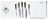  Набор кухонных ножей Xiaomi Spetime 5-Piece Steel Kitchen Knife Set G05-GE (5 ножей) зеленый