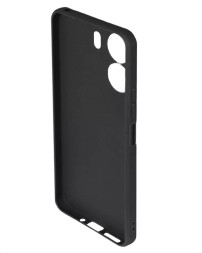 Накладка для Xiaomi Redmi 13C Silicone cover без логотипа черная