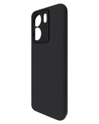Накладка для Xiaomi Redmi 13C Silicone cover без логотипа черная