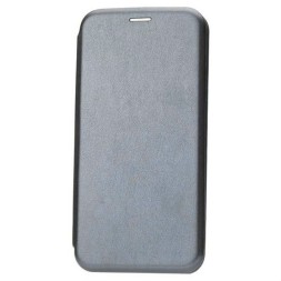 Чехол-книжка Xiaomi redmi Note 12S Fashion Case кожаная боковая серая