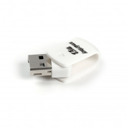 Картридер Smartbuy 706 USB - microSD белый (SBR-706-W)