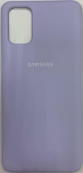 Накладка для Samsung Galaxy S20 plus Silicone cover лаванда