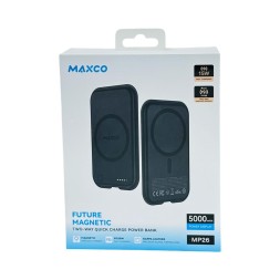 Powerbank магнитный с MagSafe Maxco MP26 5000mAh 15W черный