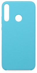 Накладка для Huawei P40 Lite E/Y7P/Play 3 Silicone cover голубая