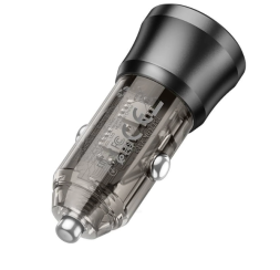 Автомобильное заряд. устр. Borofone BZ25 1USB/1USB-C 38W черное