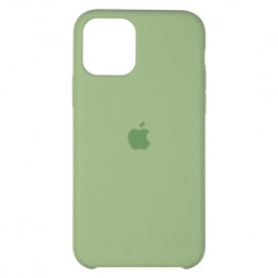 Чехол-накладка  i-Phone 11 Silicone icase  №01 светло-болотная
