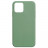 Чехол-накладка  i-Phone 11 Silicone icase  №01 светло-болотная