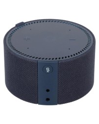 Умная колонка Яндекс Станция Мини 2 с часами синяя