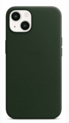 Чехол-накладка  iPhone 14 Silicone icase  №49 тёмно-зеленая