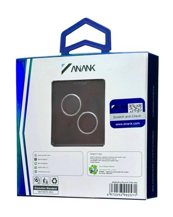  Защитное стекло для задней камеры i-Phone 15/15 Plus ANANK Blue