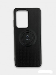 Чехол-накладка для Samsung Galaxy S11 силикон iface с держателем чёрный