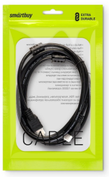 АудиоВидео кабель Smartbuy HDMI - HDMI ver.2.0 A-M/A-M, 2 фильтра, 2 м (K-352-20-2)/20