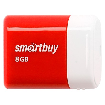  USB флеш накопитель Smartbuy 8GB Lara Red (SB8GBLara-R)