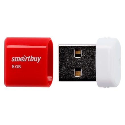  USB флеш накопитель Smartbuy 8GB Lara Red (SB8GBLara-R)