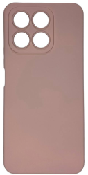 Накладка для Huawei Honor X8A Silicone cover без логотипа пудро