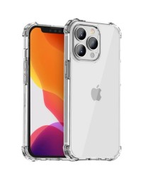 Чехол-накладка силикон i-Phone 13 Pro прозрачный противоударный 1.5мм тех.пак