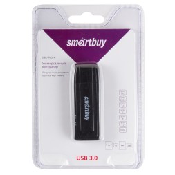 Картридер Smartbuy 705, USB 3.0 - SD/microSD (SBR-705-K) черный