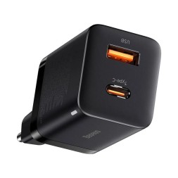 Сетевое зар. устр. Baseus Super Si Quick Charger 1USB/1C 30W EU CCSUPP-E01 черное