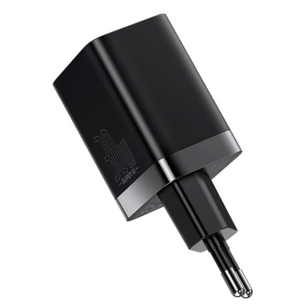  Сетевое зар. устр. Baseus Super Si Quick Charger 1USB/1C 30W EU CCSUPP-E01 черное
