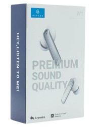 Беспроводные наушники TWS Haylou W1 BT5.2/IPX4/32mAh (310mAh)/3ч белые