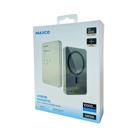  Powerbank магнитный с MagSafe Maxco MP29 10000mAh 20W золотой