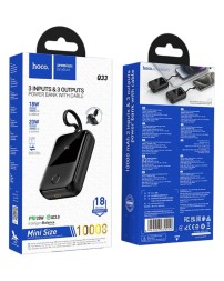 Powerbank Hoco Q33 10000mAh 18W/20W 1USB/2USB-C черный