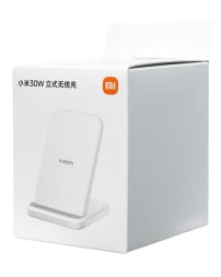 Беспроводное зарядное устройство Xiaomi Vertical Wireless Charger 30W (MDY-17-EM) белое