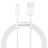  Usb Кабель-зарядка Lightning Baseus Superior 2.4A 1.5м (CALYS-B02) белый