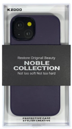 Накладка для i-Phone 14 K-Doo Noble кожаная фиолетовый