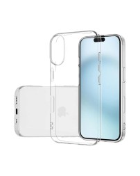 Чехол-накладка силикон i-Phone 16 прозрачный 1.5мм тех.пак