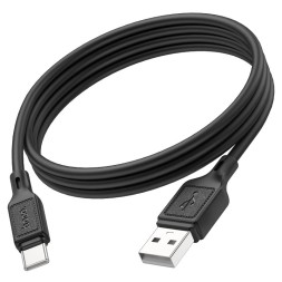 Usb Кабель-зарядка Type-C Hoco X90 3A 1м силиконовый черный