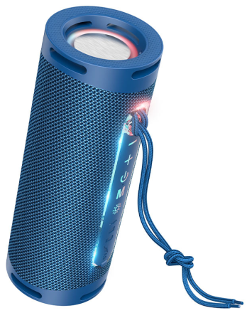  Bluetooth колонка Hoco HC9 BT5.0/1800mAh/5ч/10Вт/TF/FM/USB/AUX/IPX4 синий