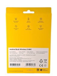 Беспроводные наушники Realme Buds Wireless 5 ANC черные