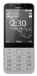 Мобильный телефон Nokia 230 RM1172 DS NV белый