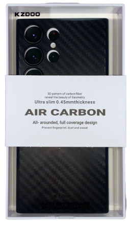  Накладка для Samsung Galaxy S23 Ultra K-Doo Air Carbon пластик черная