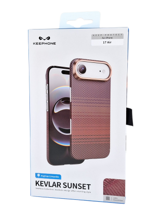  Накладка для i-Phone 17 Air Keephone Kevlar Sunset MagSnap