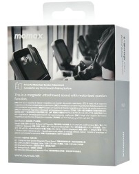 Подставка для смартфона Momax 1-Snap Go Auto Suction Magnetic Phone Stand KH20L титан