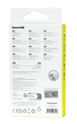 Кабель-зарядка Type-C на Lightning Baseus Cafule 1м CATLKLF-91 20W красно-черный