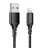  Usb Кабель-зарядка Lightning Borofone BX54 Ultra bright 2.4A 1м в тканевой оплетке черный