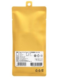 Кабель-зарядка Type-C на Type-C Realme Supervooc 12A 1м (DL152) белый