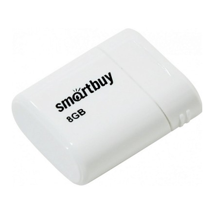  USB флеш накопитель Smartbuy 8GB Lara White (SB8GBLara-W)