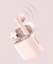 Беспроводные наушники TWS Haylou MoriPods BT5.2/35mAh (310mAh)/3ч розовые